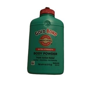 Gold Bond Extra Strength Body Powder Triple Action Relief WITH TALC / 4oz